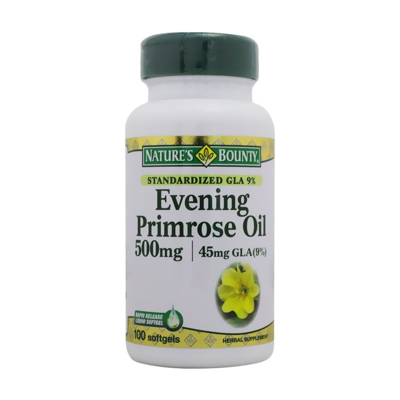 Nature's Bounty Evening Primrose Oil 500 mg Softgels 100's