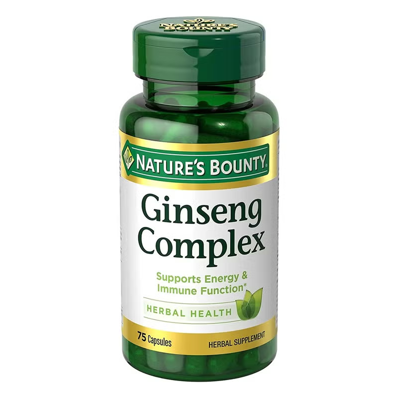 Nature's Bounty Ginseng Complex Capsules 75's