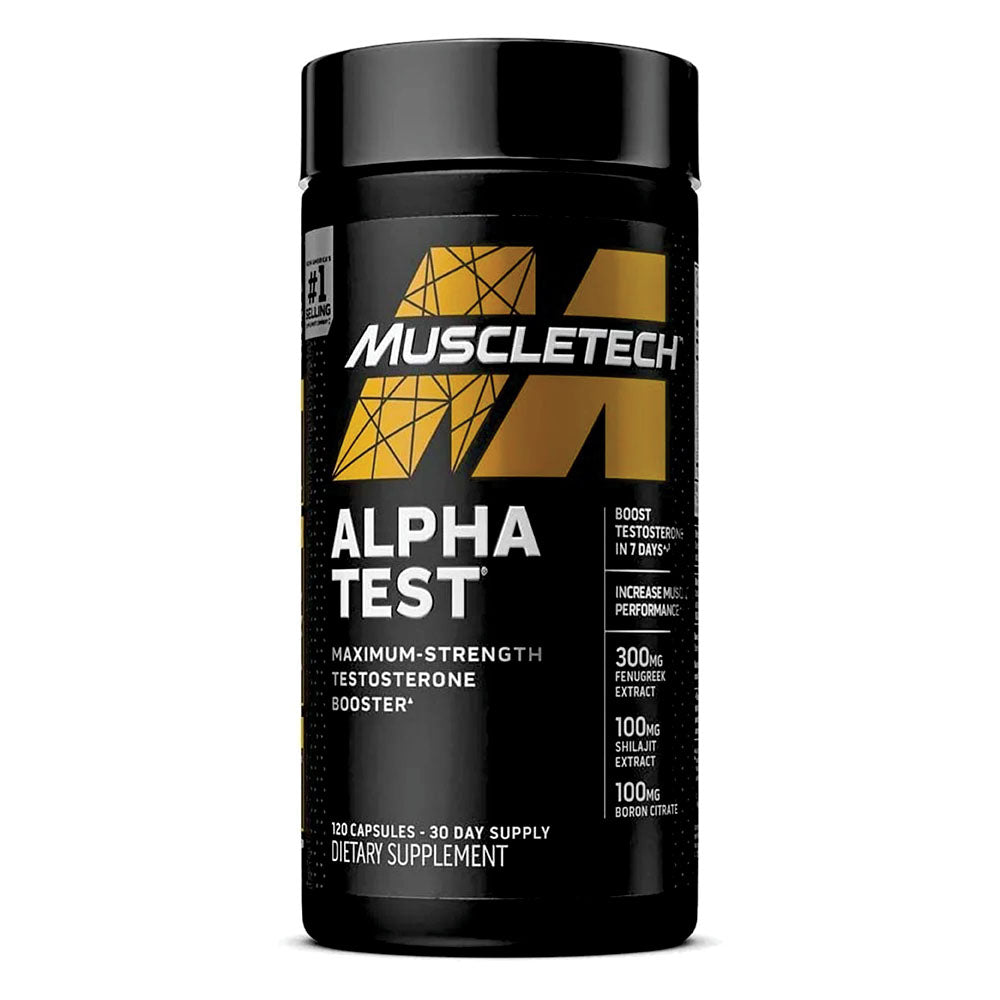 MuscleTech Alpha Test 120 Capsules