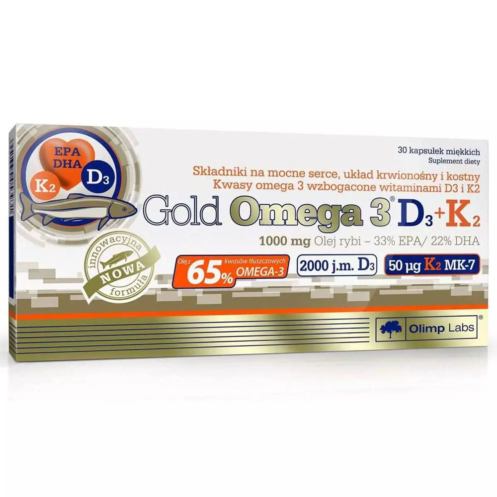 Olimp Gold Omega 3 With D3 and K2