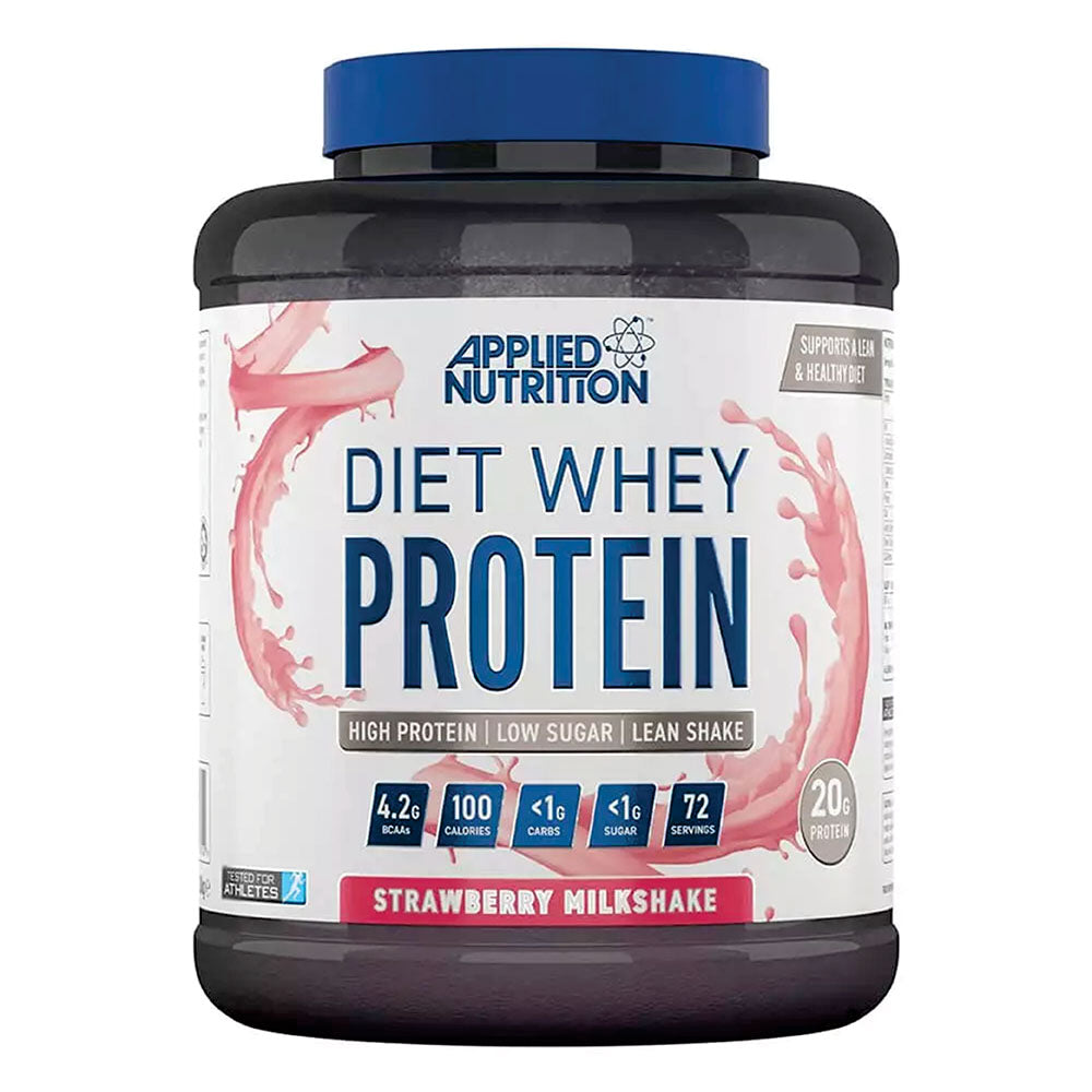 Applied Nutrition, Diet Whey Protein, Strawberry Milkshake Flavor, 1.8 kg, 72 Servings