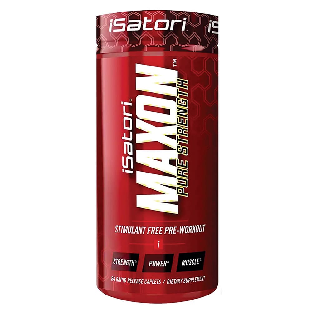 Isatori Maxon Stim-Free Pre-Workout 84 Caplets