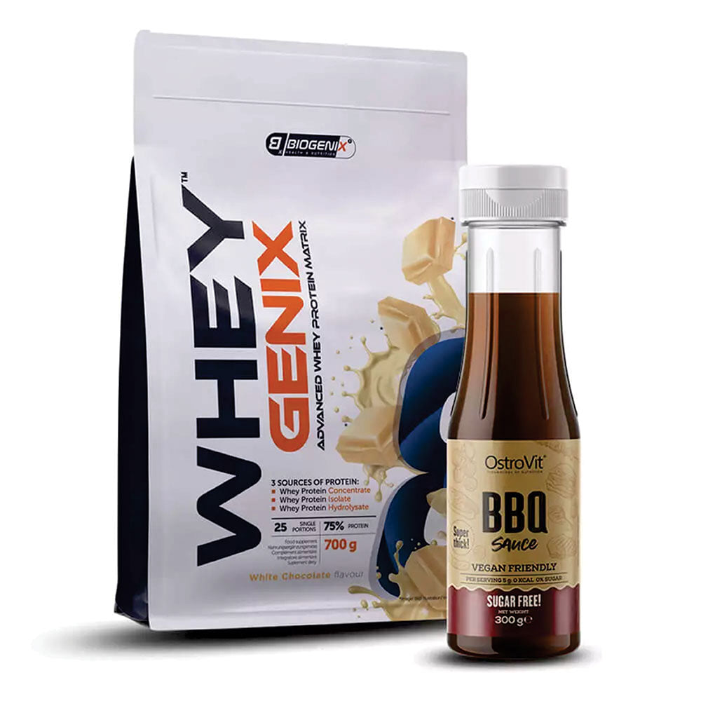 Biogenix Whey Genix 700g + Free Ostrovit BBQ Sauce
