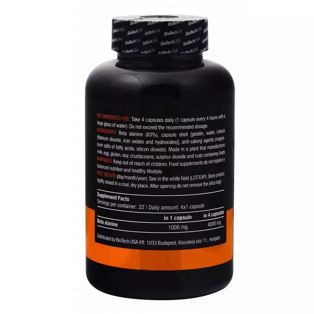 BiotechUSA Beta Alanine 90 Capsules