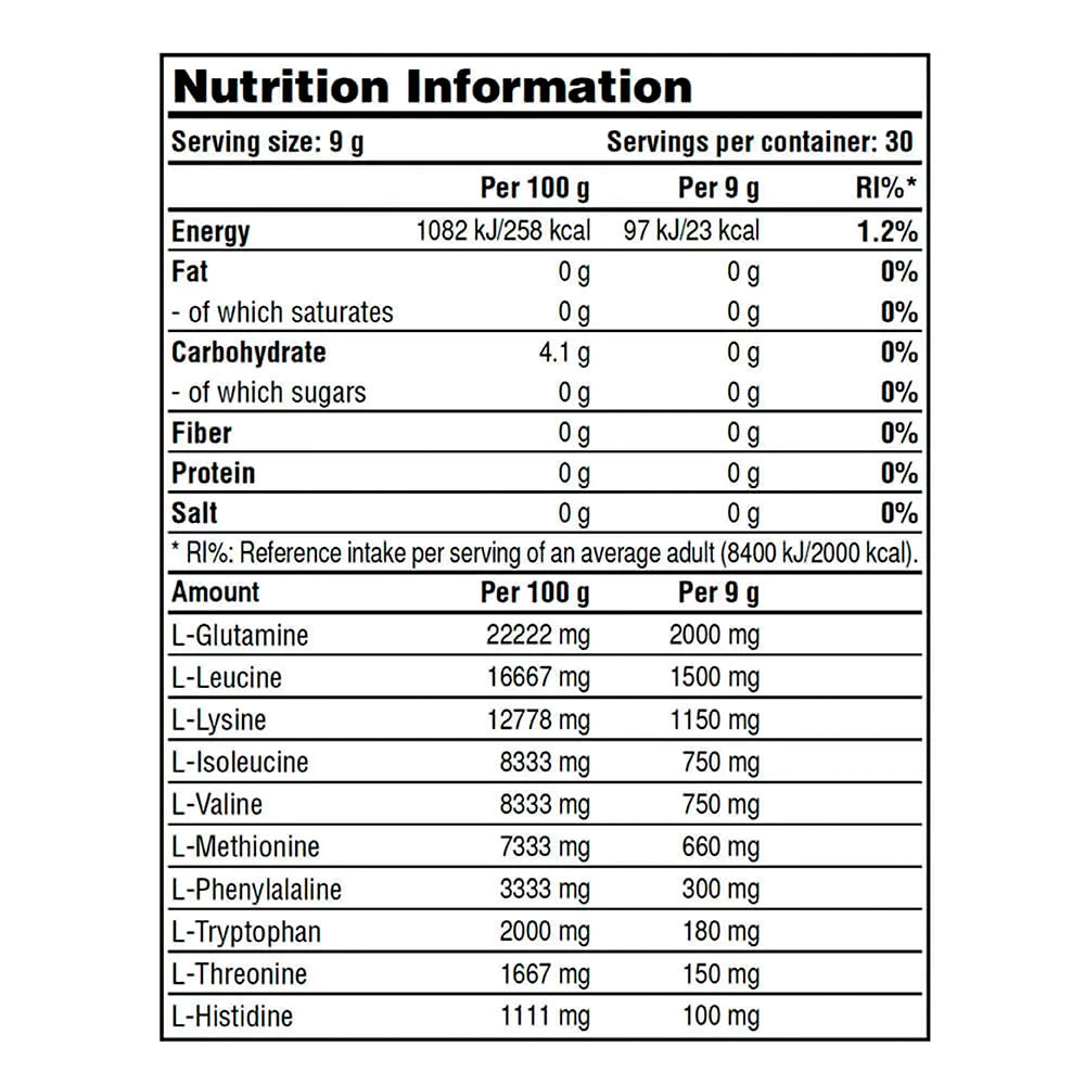 Galvanize EAA + Gluta Performance and Recovery 270g
