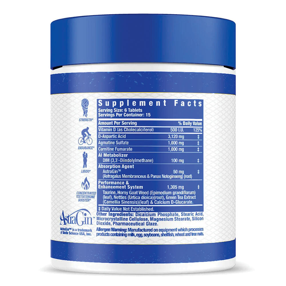 RC King Test 8x 15 Servings 90 Tablets