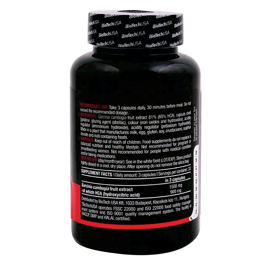 BioTechUSA HCA Garcinia Cambogia 100 Capsules