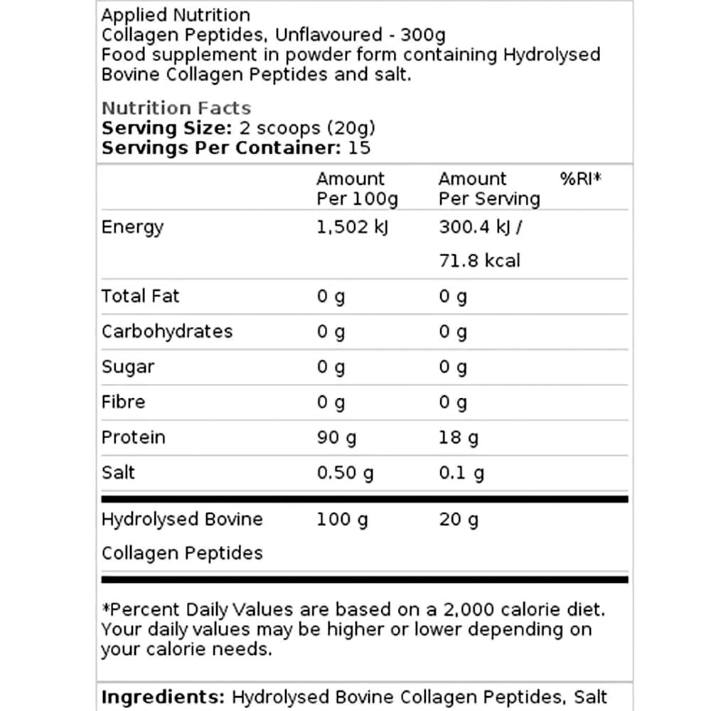 Applied Nutrition Collagen Peptides 300g