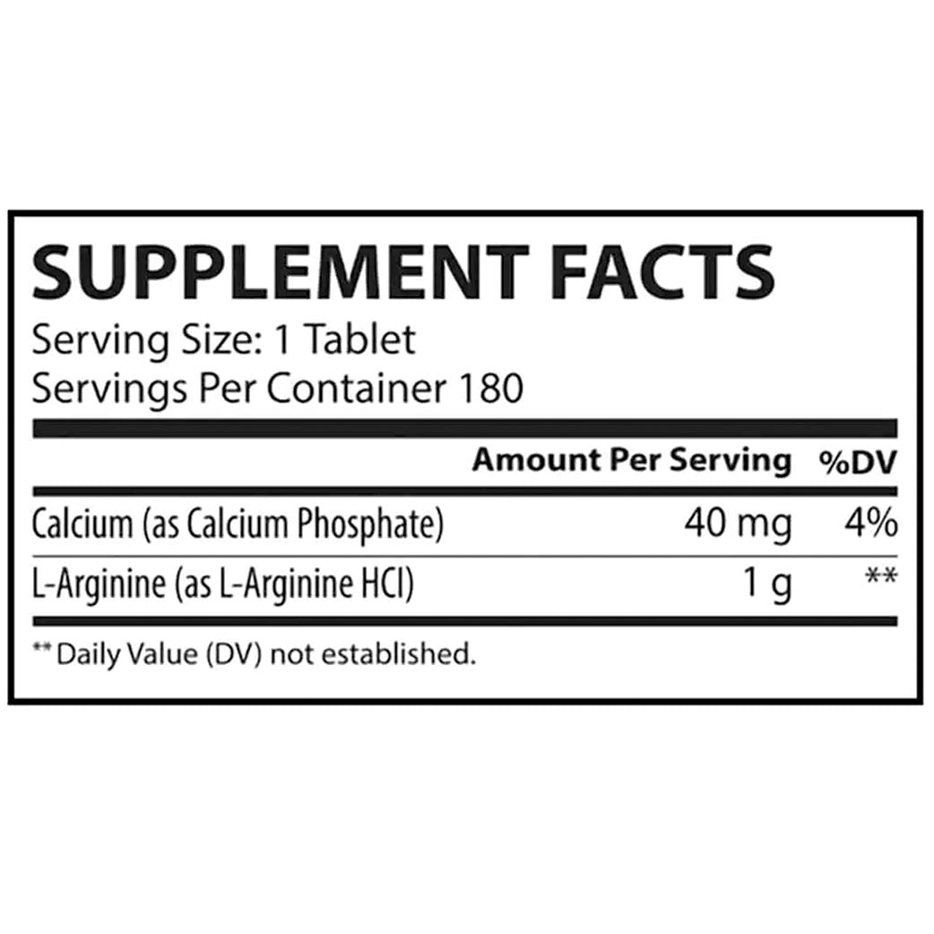 Muscle Rulz L-Arginine HCL 1000mg Capsules