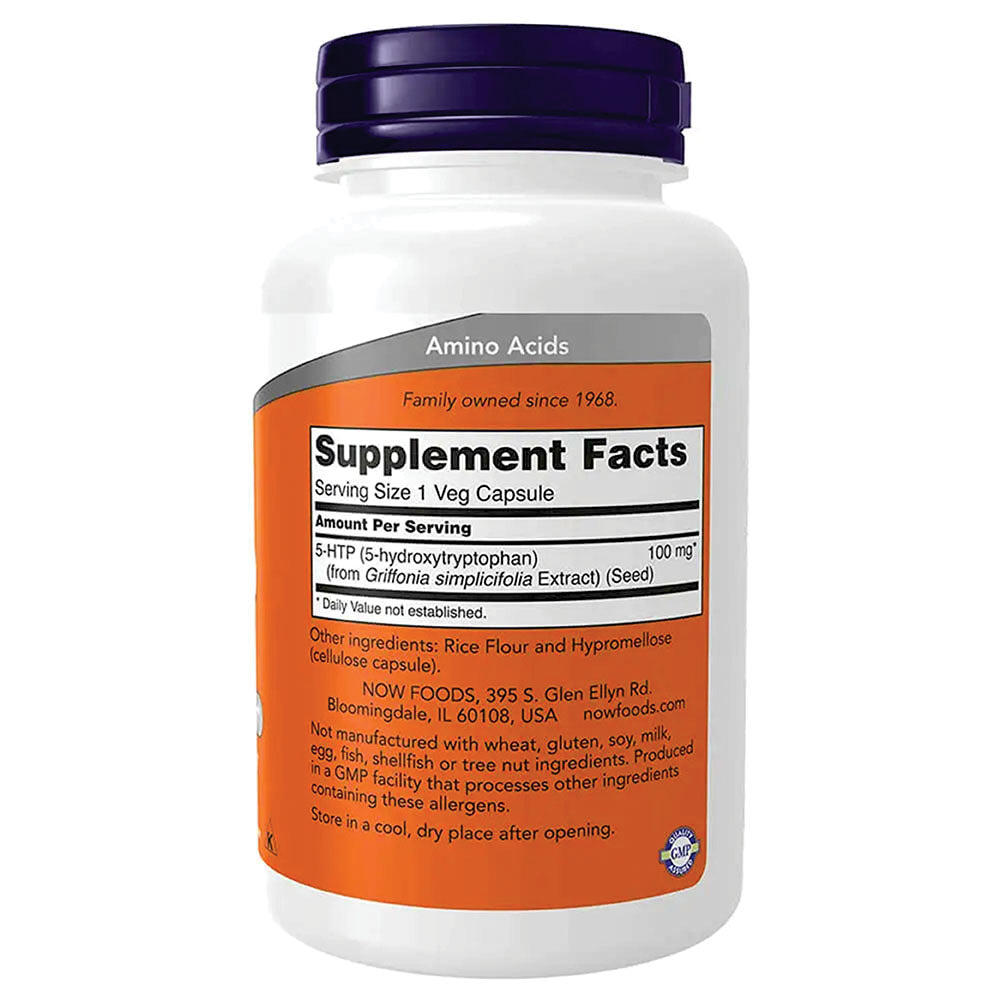 Now 5-HTP 100mg Neurotransmitter Support