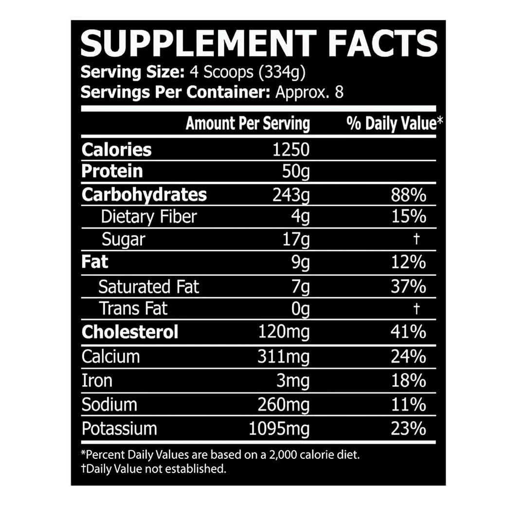 Core Champs Mass Gainer 8 Servings 6lbs