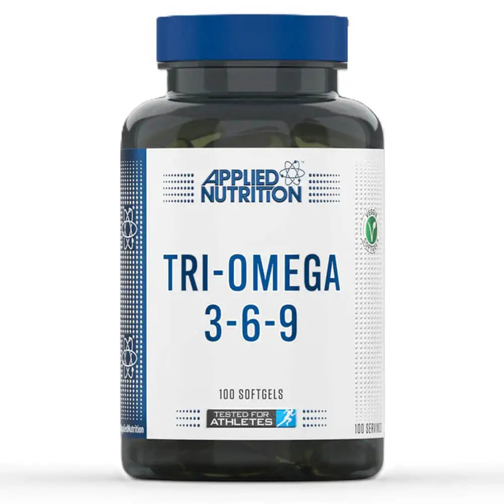 Applied Nutrition TRI-Omega 3-6-9 100 Soft Gels 100 Serving 142g