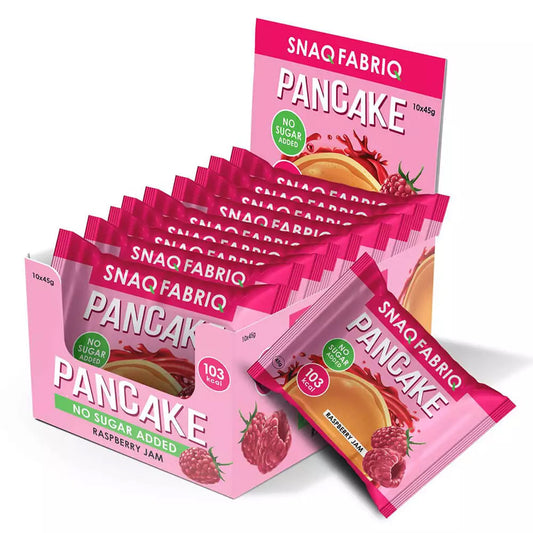 SNAQFABRIQ Pancakes No Sugar Added 10x45g: Healthy Indulgence
