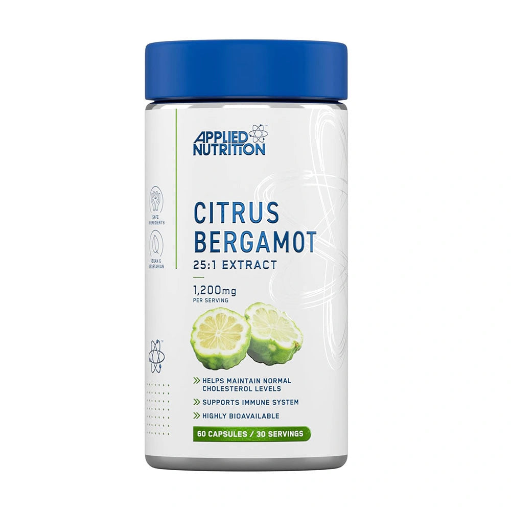 Applied Nutrition Citrus Bergamot 25:1 Extract – Heart Health, Cholesterol Balance & Powerful Antioxidant Support