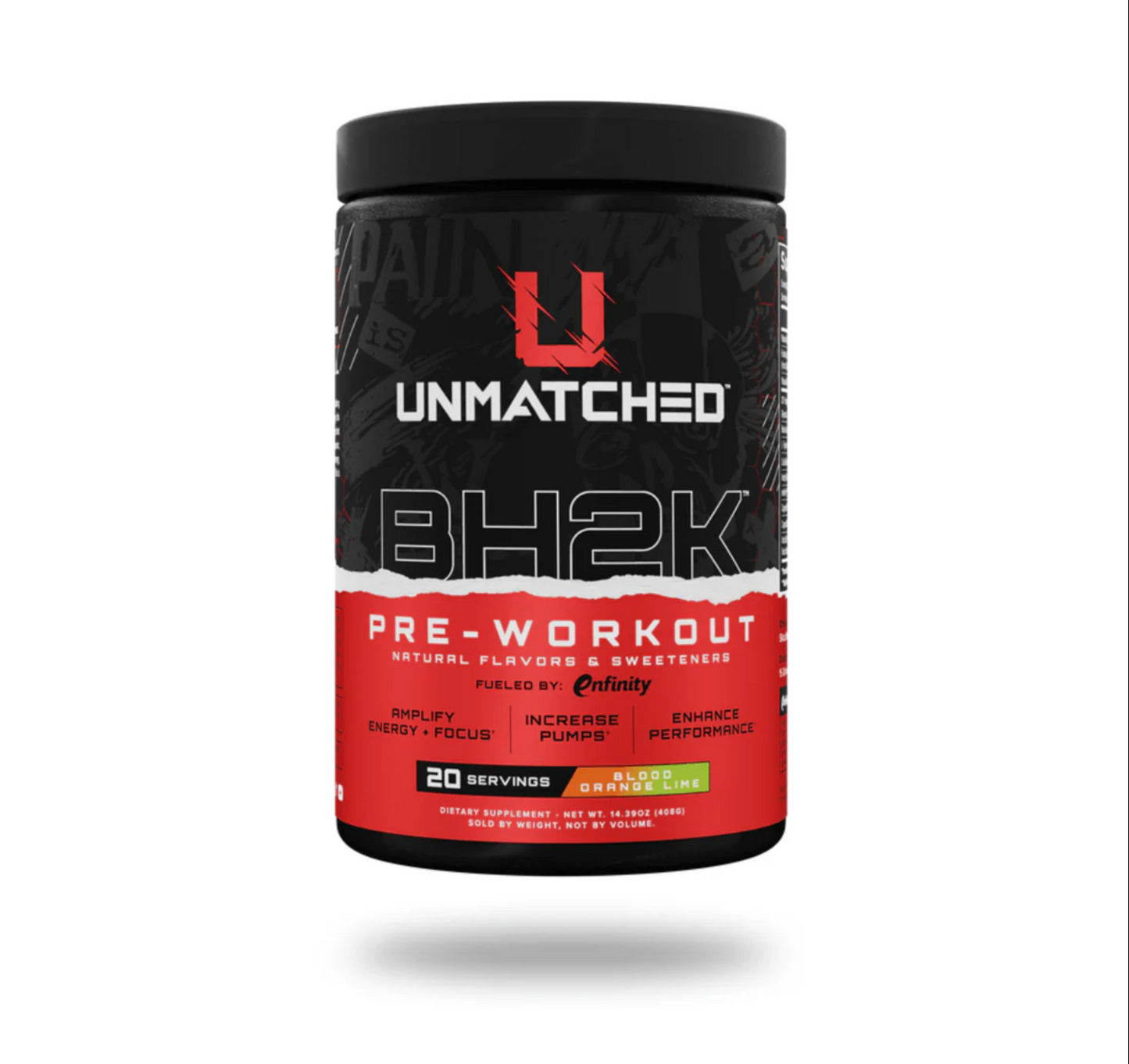 Unmatched | BH2K Pre-Workout | 20 Servings