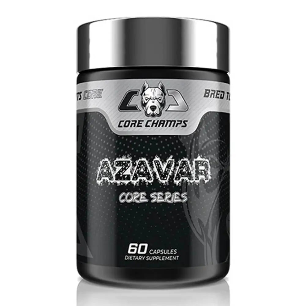 Core Champs AZAVAR – Core Series | Lean Mass, Energy & Strength Support (60 Capsules)