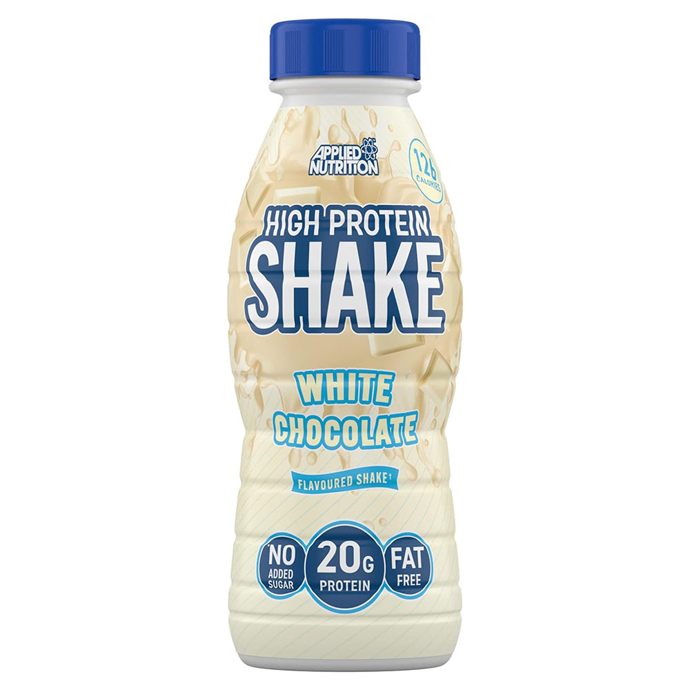 Applied Nutrition High Protein Shake, White Chocolate, 330 ML, 20 g Per Shake of Protein