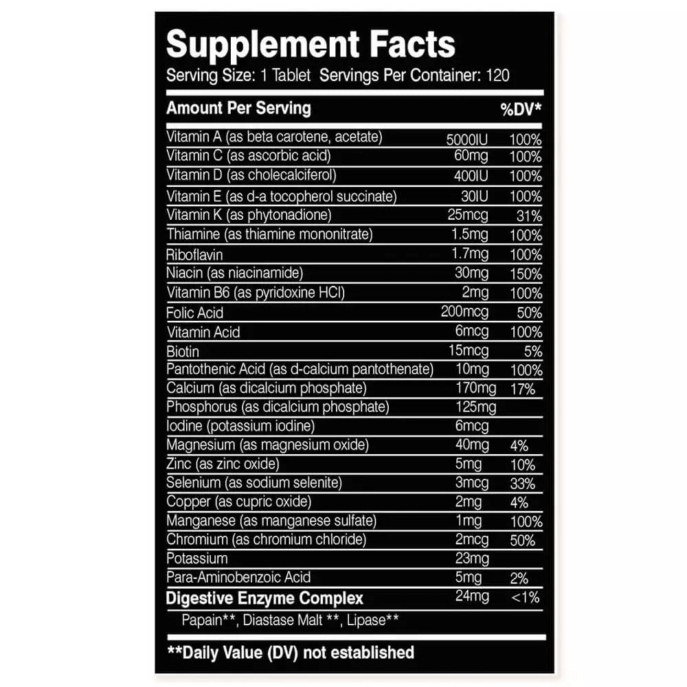 Core Champs Multi Vitamins 120 Tablets