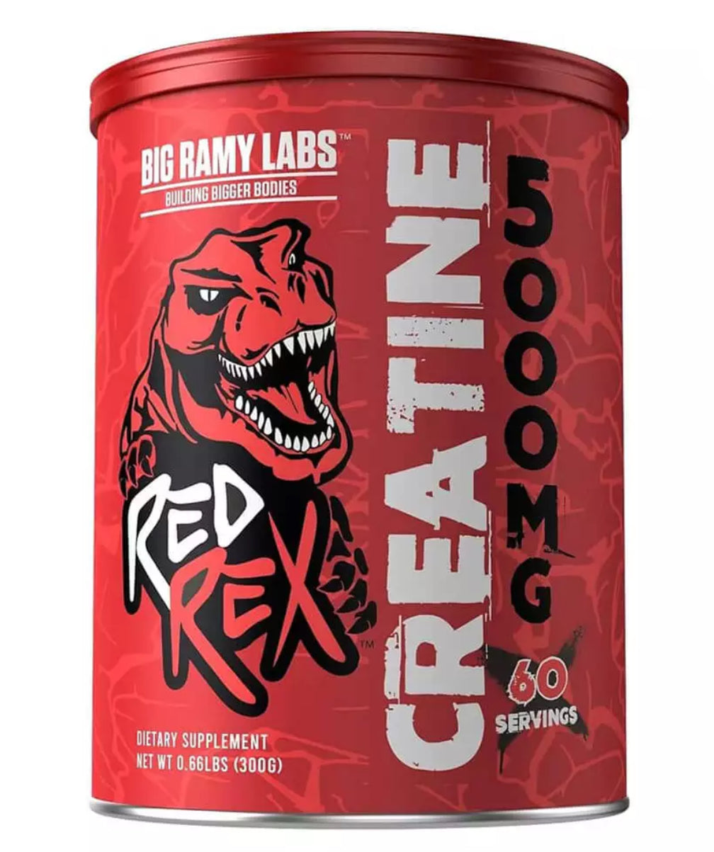 Red Rex Big Ramy Labs Creatine 5000mg - 60 Servings - 300g