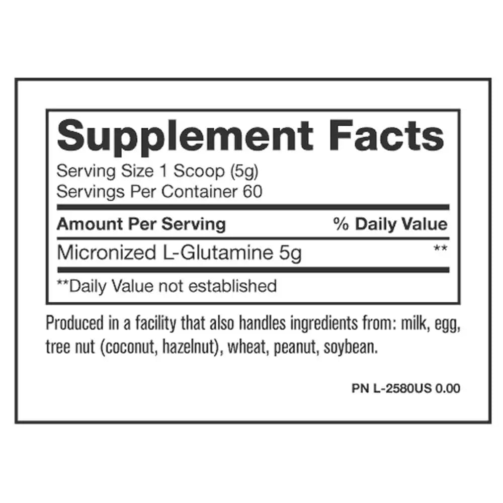 Mutant Core Series Pure Glutamine 300g