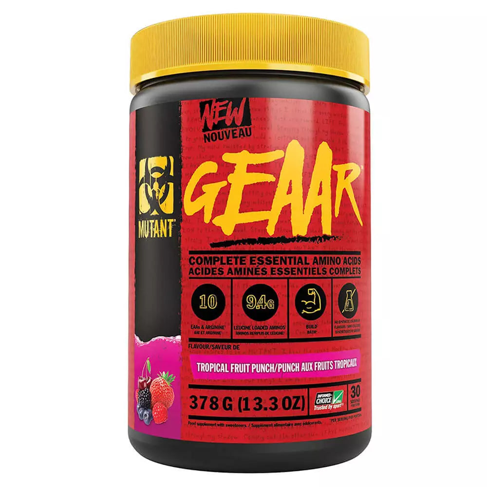 Mutant Geaar Amino Tropical Fruit Punch 378g
