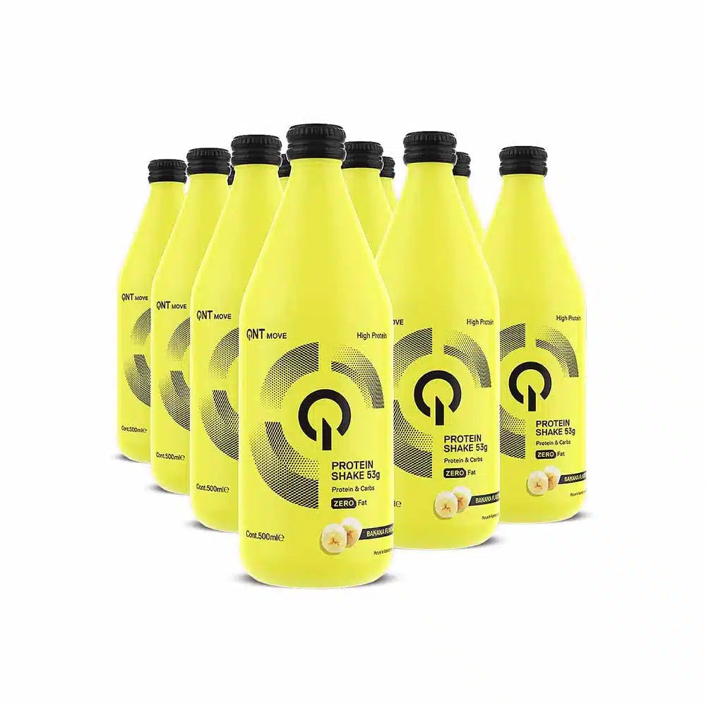 QNT Protein Shake (500ML, Pack of 12) – High-Protein Fuel for Muscle Growth & Recovery