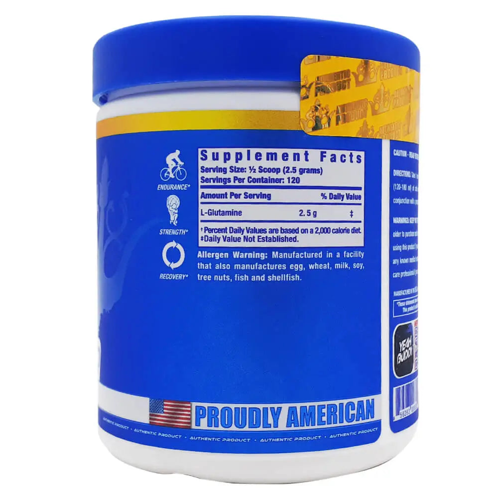 RC Glutamine XS Unflavored 120 Servings