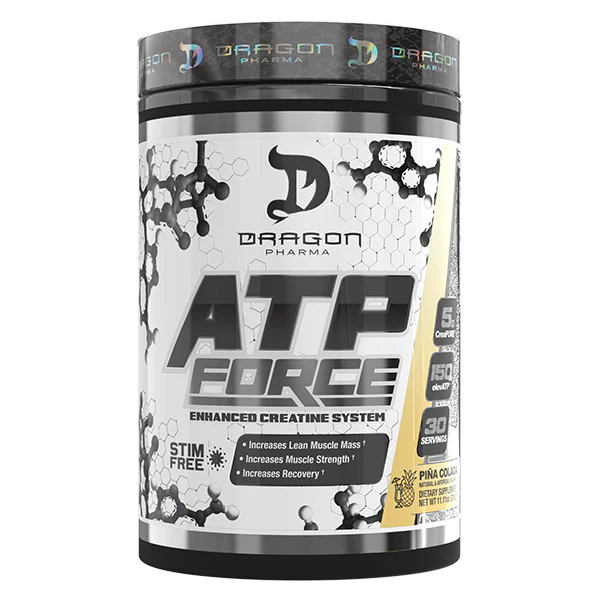 Dragon Pharma ATP Force – Enhanced Creatine System | 30 Servings (Stim-Free)