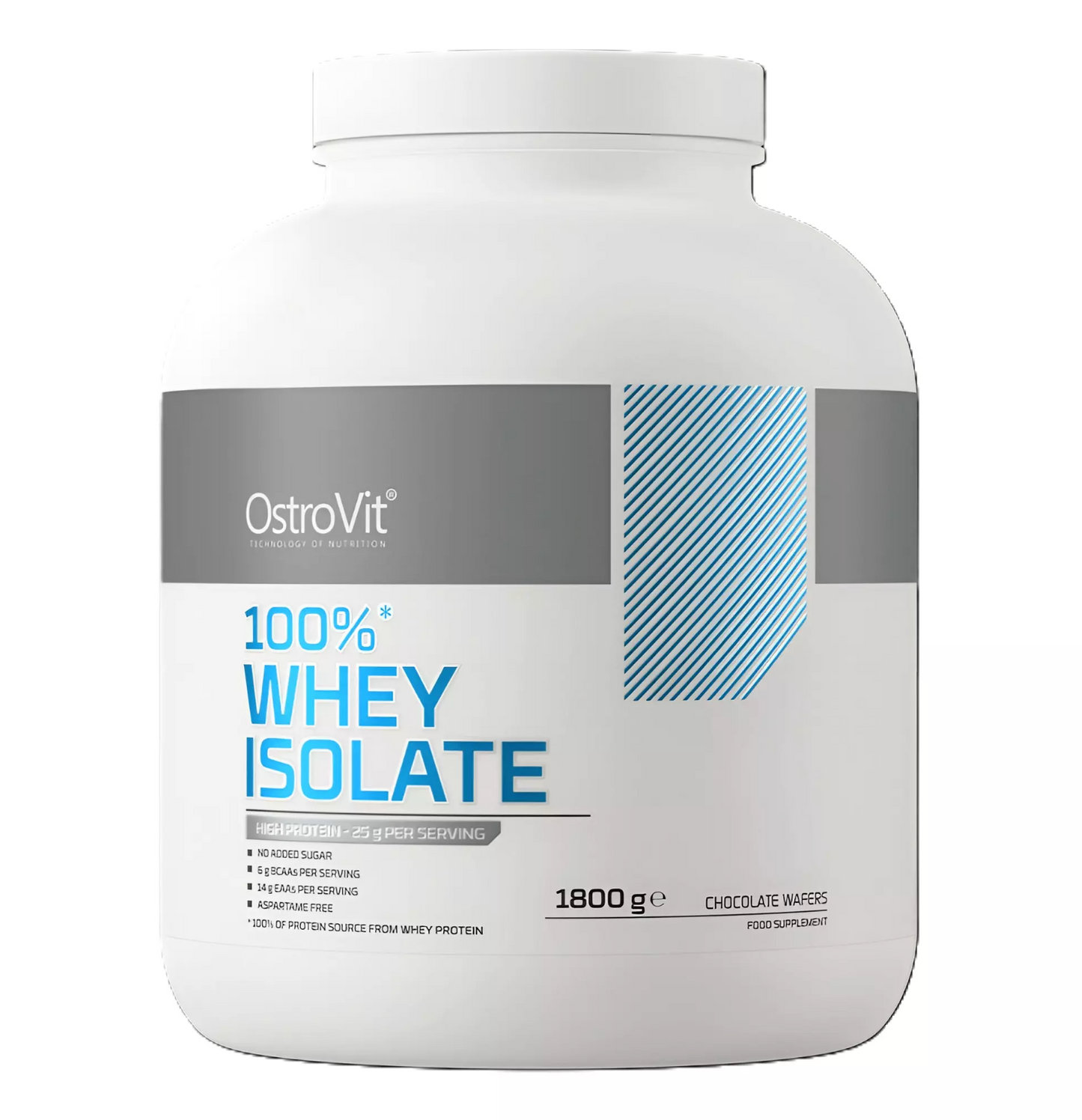Ostrovit 100% Whey Isolate - Chocolate Wafer - 60 Servings
