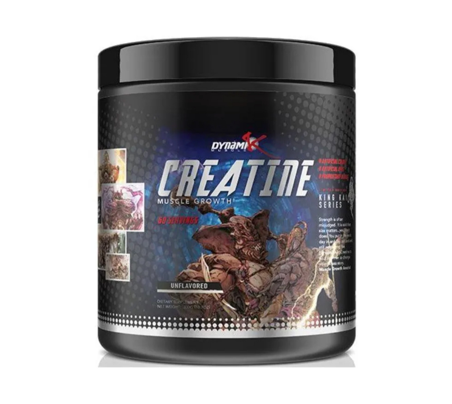 Dynamik Creatine King Kai Series 60 Servings - Unflavored