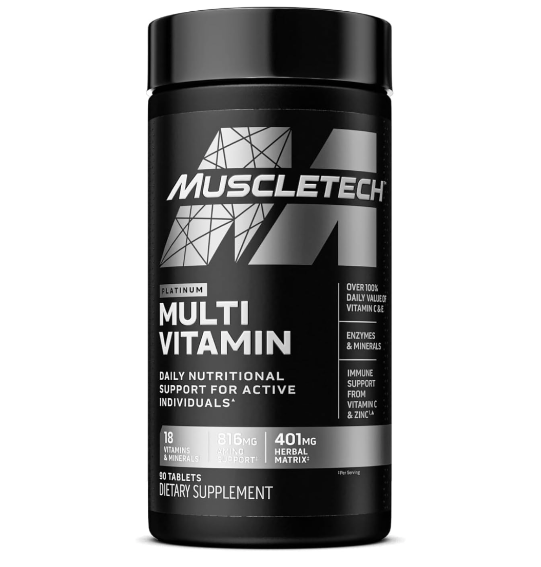 MuscleTech Platinum Multi Vitamin - 90 Tablets