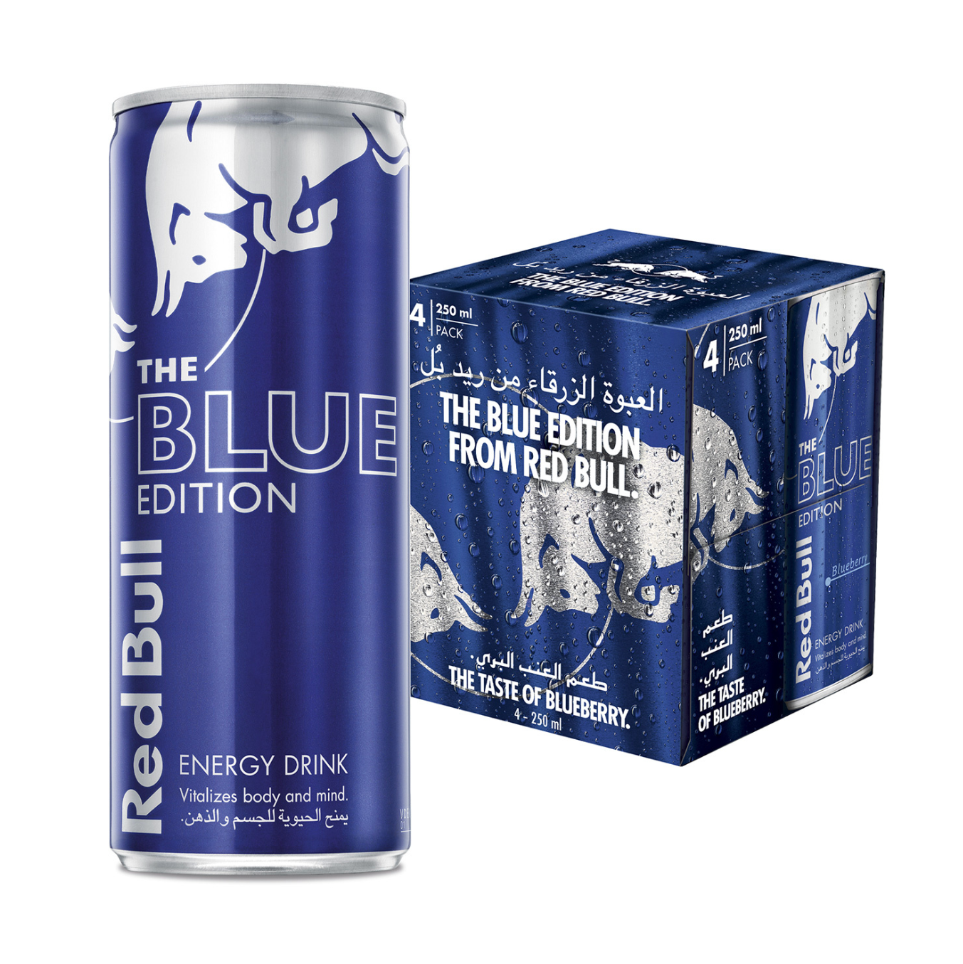 Red Bull Blue Edition – Blueberry | 250ml Can X 4