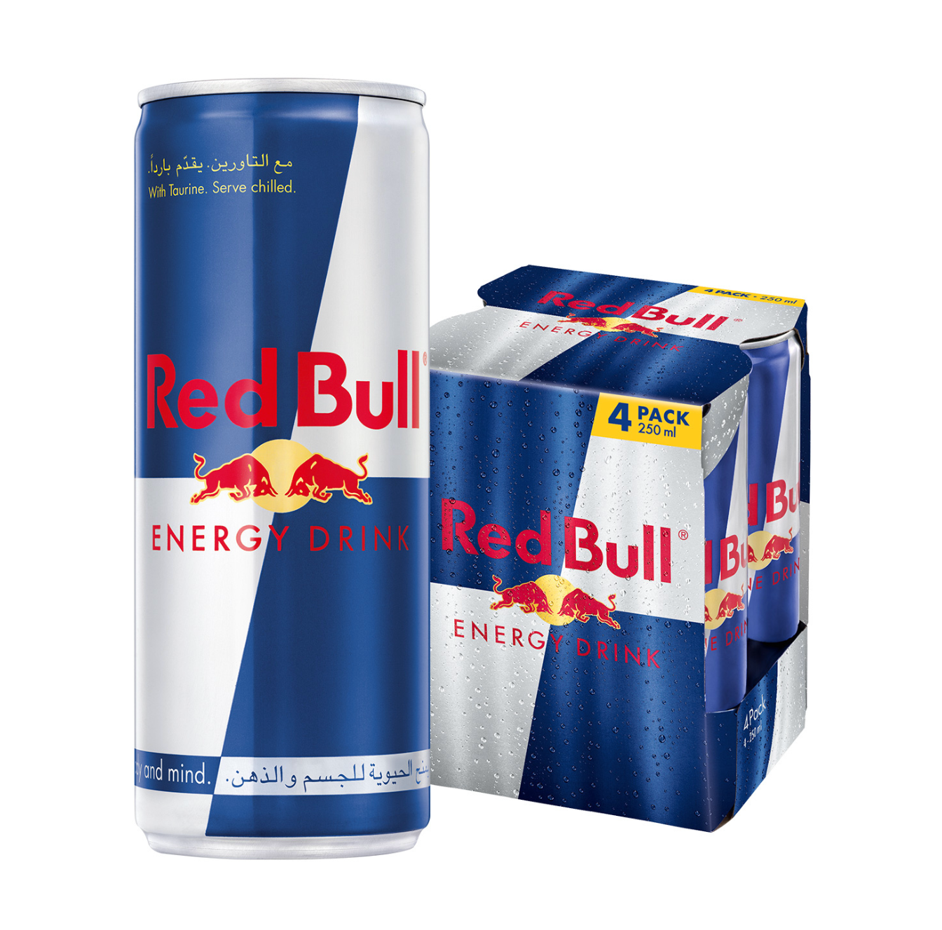 Red Bull Energy Drink – Classic Edition | 250ml Can X 4