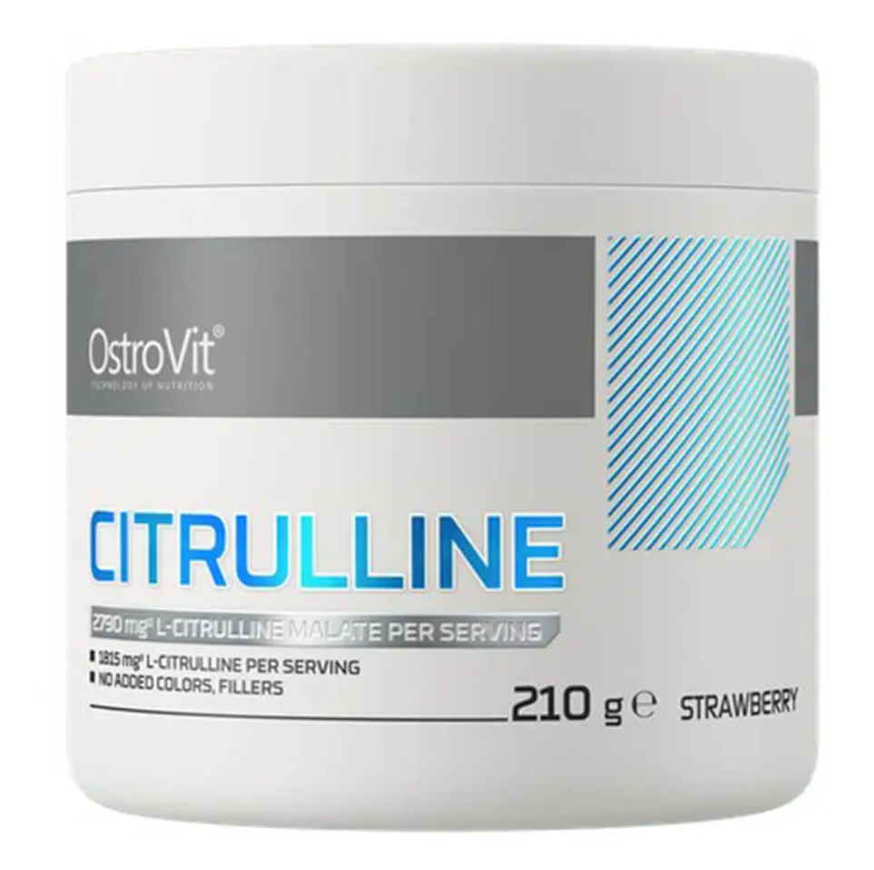 Ostrovit Citrulline Malate Powder 210g - Strawberry