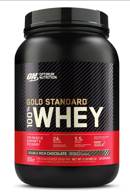 Optimum Nutrition Gold Standard 100% Whey Protein Double Rich Choc. 2lbs