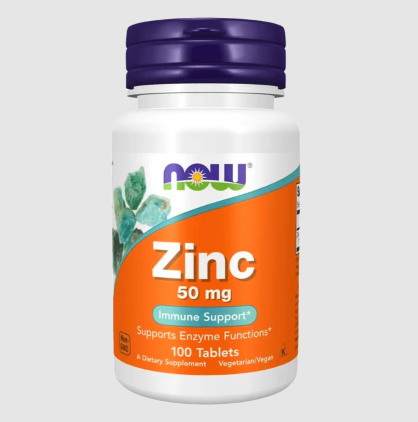 Now Zinc 50 mg - 100 Tablets