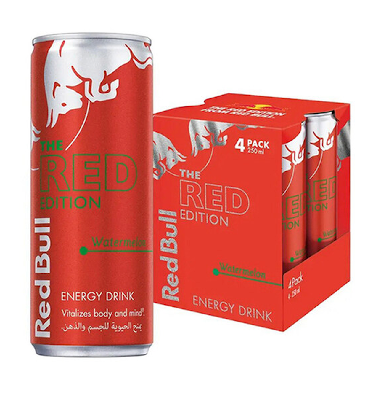 Red Bull Red Edition – Watermelon | 250ml Can X 4