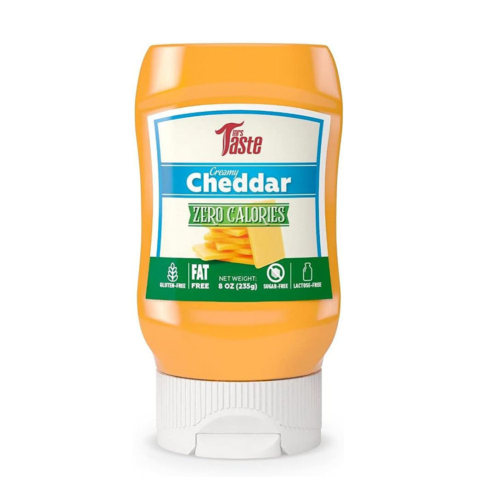 Taste Cheddar Zero Calories – Guilt-Free Cheddar Flavor Sauce for Healthy, Low-Calorie Meals