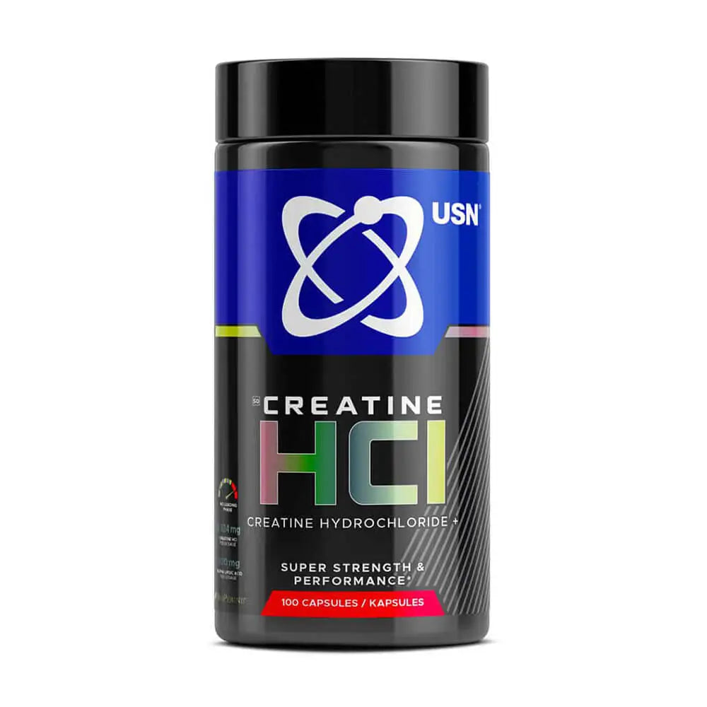 USN Creatine HCI 100 Capsules – Advanced Muscle Strength & Power Formula