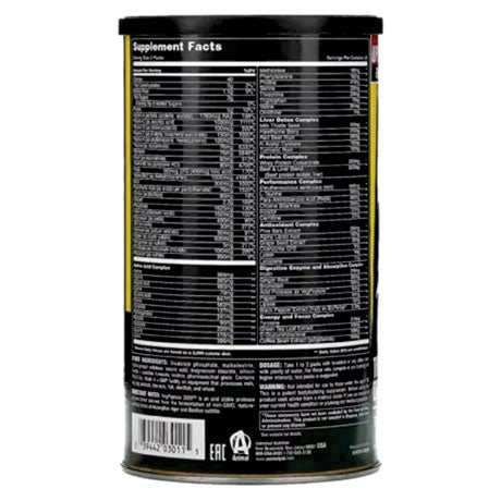 Animal PAK Training Supplement