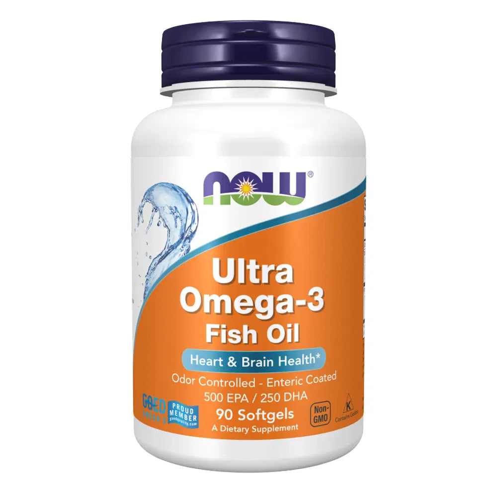 Now Ultra Omega-3 Fish Oil - Heart And Brain Health