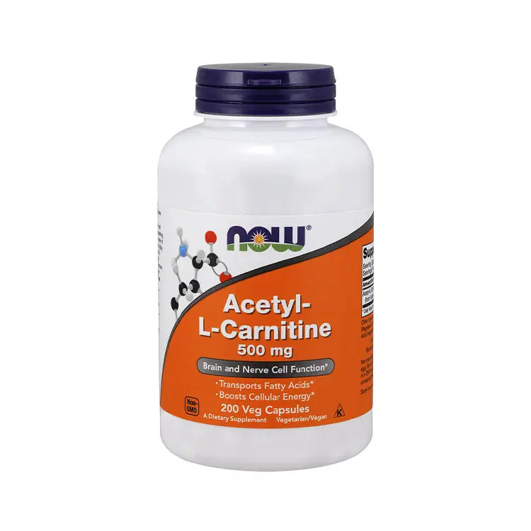 Now Acetyl-L-Carnitine 500 mg