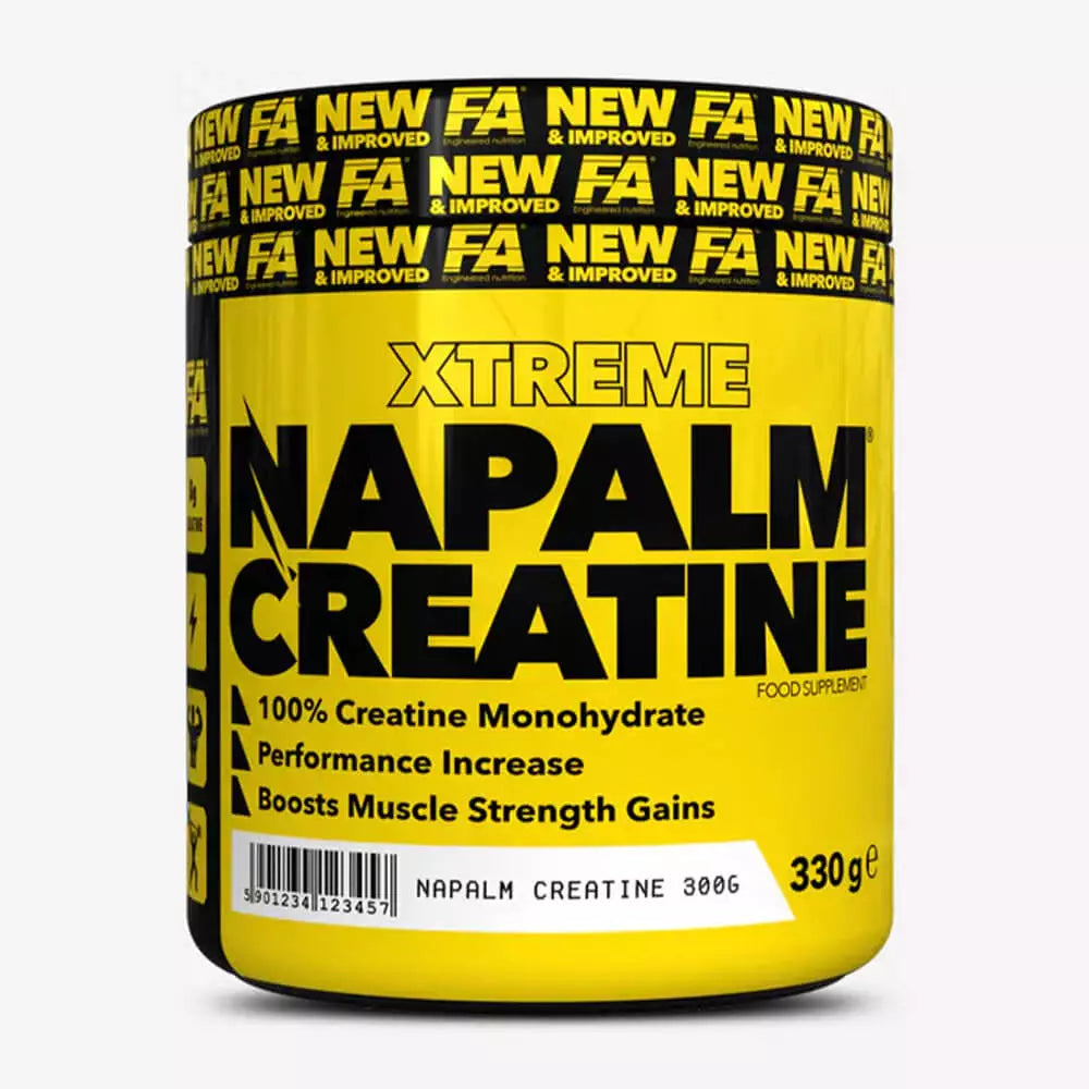 FA Xtreme Napalm Creatine – 330g (66 Servings) | 100% Creatine Monohydrate