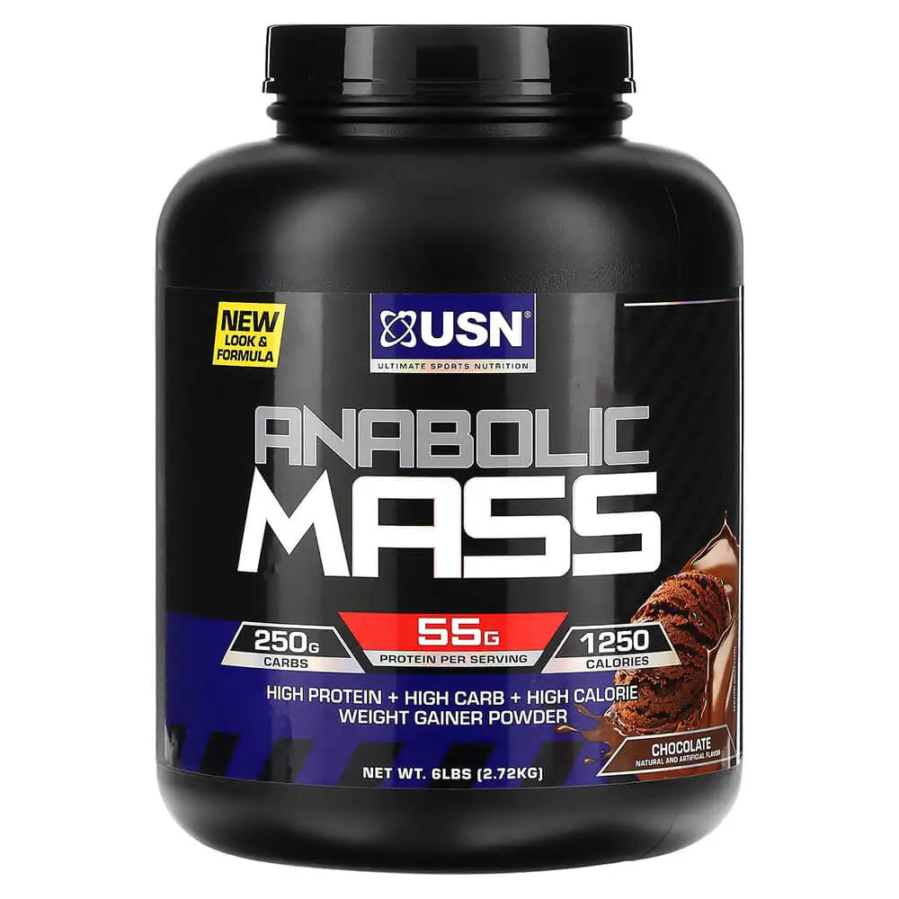 USN Anabolic Mass 2.72kg – High-Calorie Mass Gainer for Muscle Growth and Weight Gain