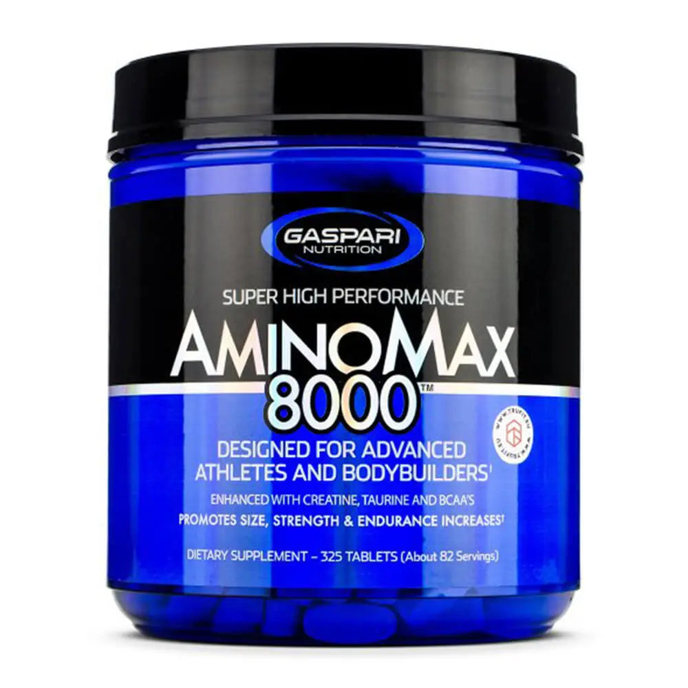 Gaspari AminoMax 8000 – 325 Tablets / 82 Servings | Ultra-Strength Amino Acid Complex