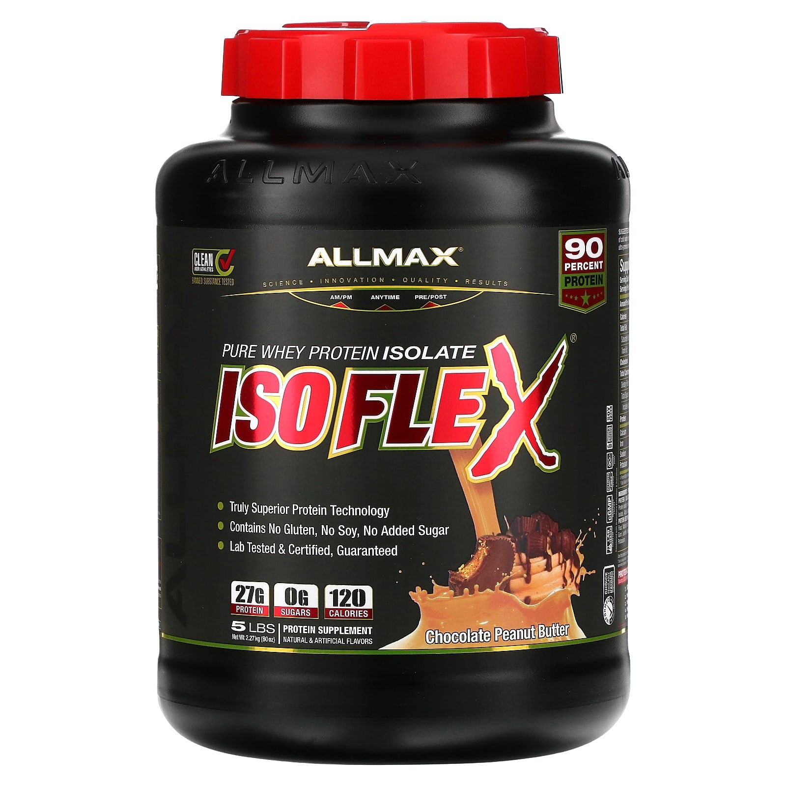 ALLMAX ISOFLEX Whey Protein Isolate - 5lbs