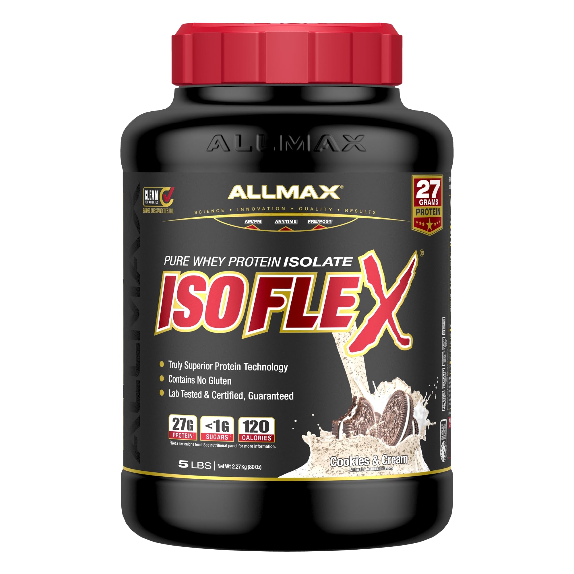 ALLMAX ISOFLEX Whey Protein Isolate - 5lbs