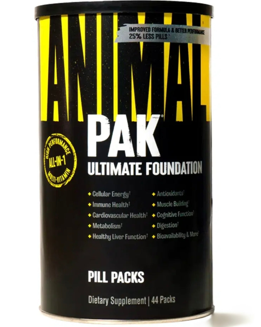 Universal Nutrition Animal Pak – Ultimate Foundation - Complete Performance & Health Pack