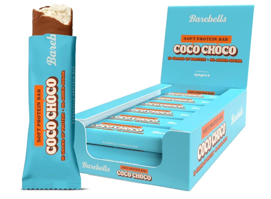 Barebells Protein Bar 55g – No Sugar, High Protein, Pack of 12 for Guilt-Free Snacking"
