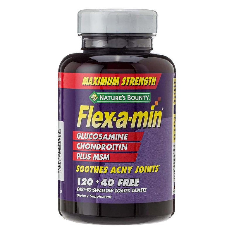 Natures Bounty Flex-a-min Maximum Strength Tablets 120's